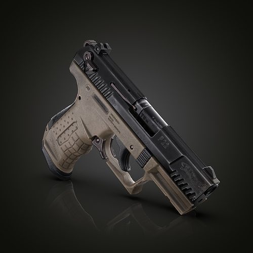 3D model Game ready model Walter P22 VR / AR / low-poly | CGTrader