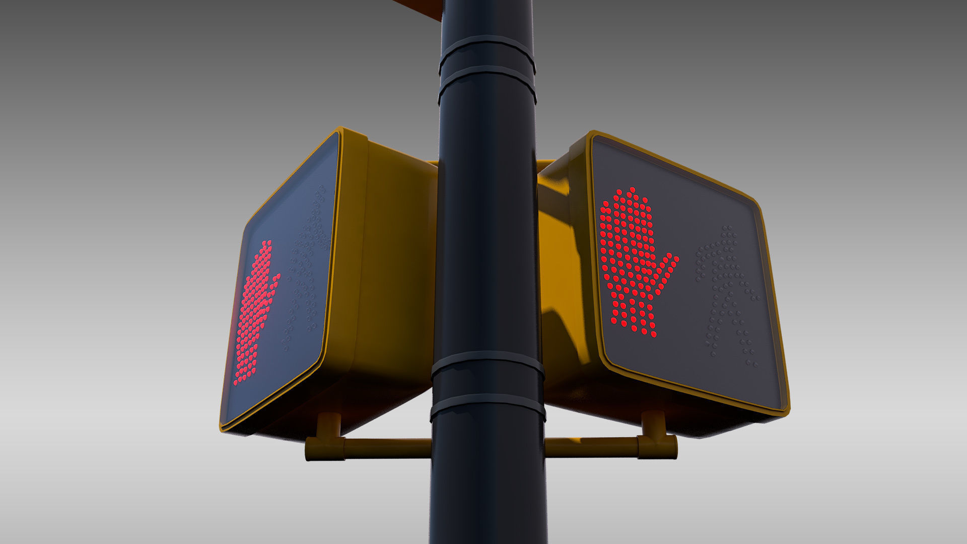Intersection Traffic Light and Camera 3D model | CGTrader