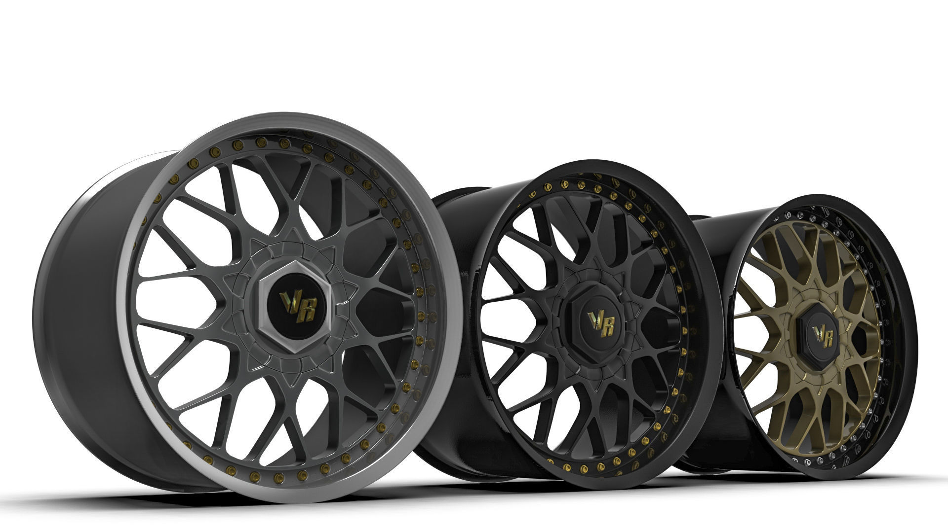 Rays Volk Evo 3 3D model | CGTrader