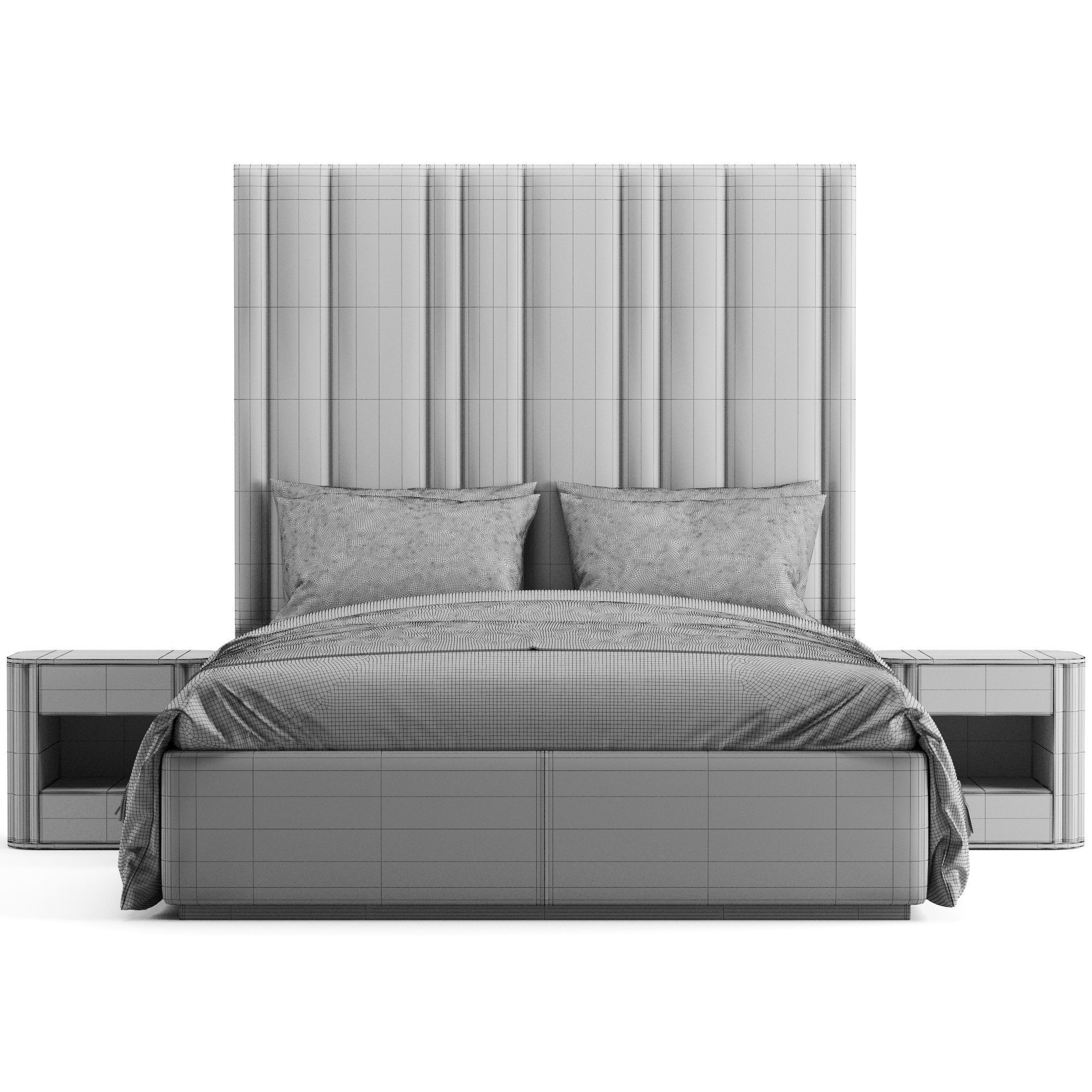 The Sofa And Chair Company Theo Bed 3D model CGTrader