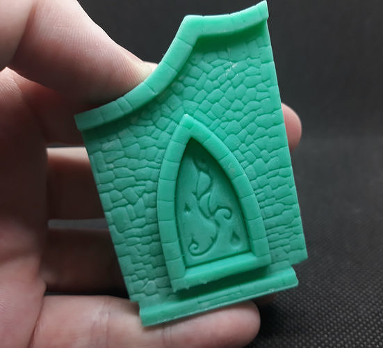 Fantasy wall 1 3d print 3D model 3D printable | CGTrader