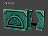 Fantasy wall 2 3d print 3D model 3D printable | CGTrader
