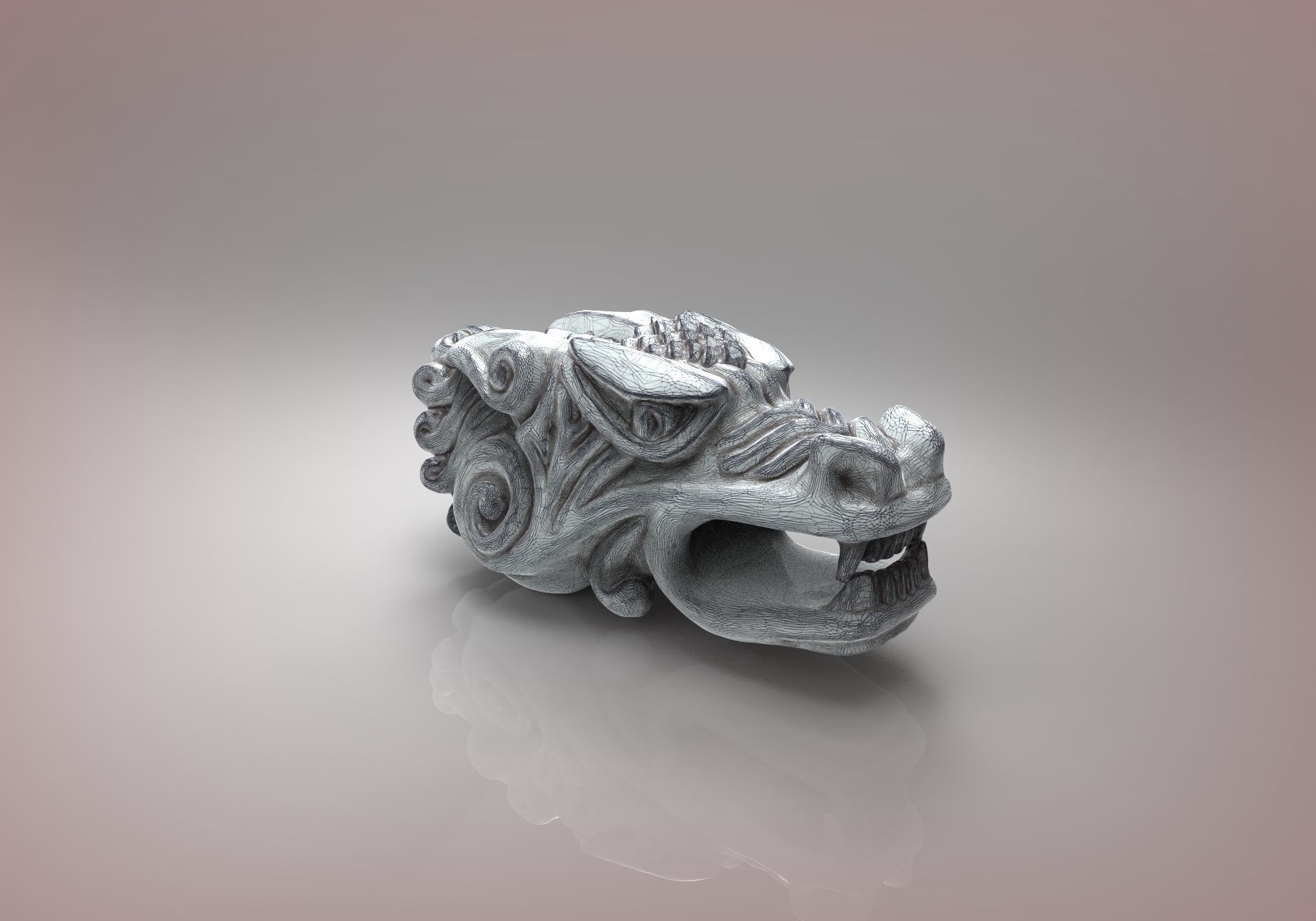 dragon 3D print model