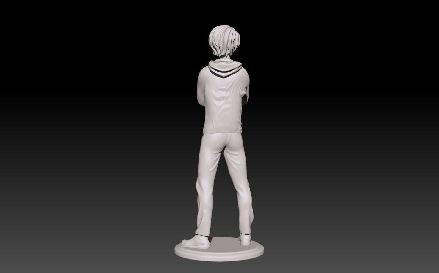 Anime boy character free 3D model 3D printable | CGTrader