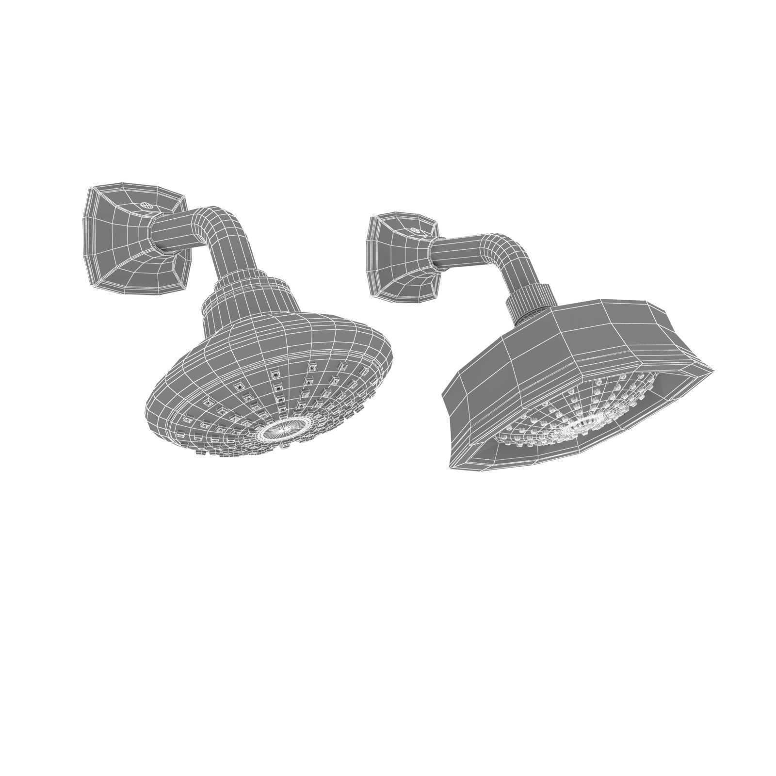 Grohe shower head 3D model CGTrader