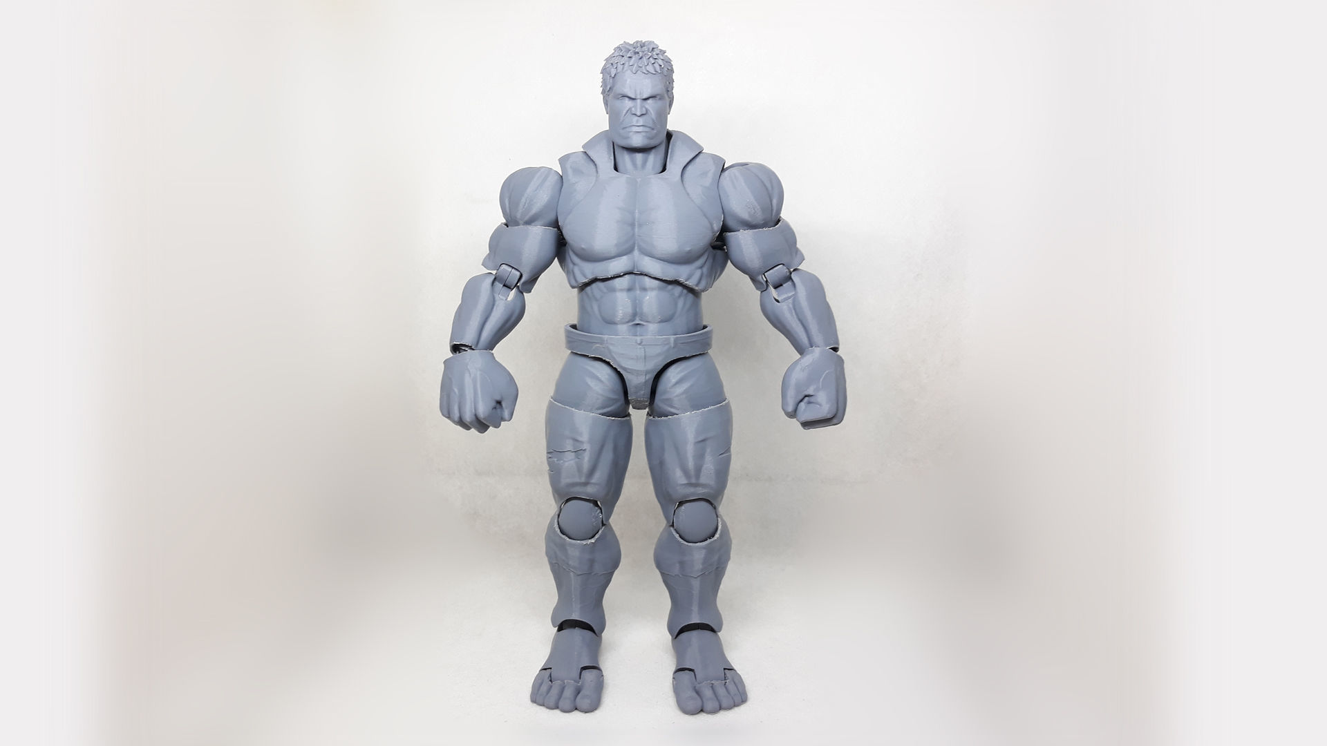 HULK articulated action figure 3D model 3D printable | CGTrader