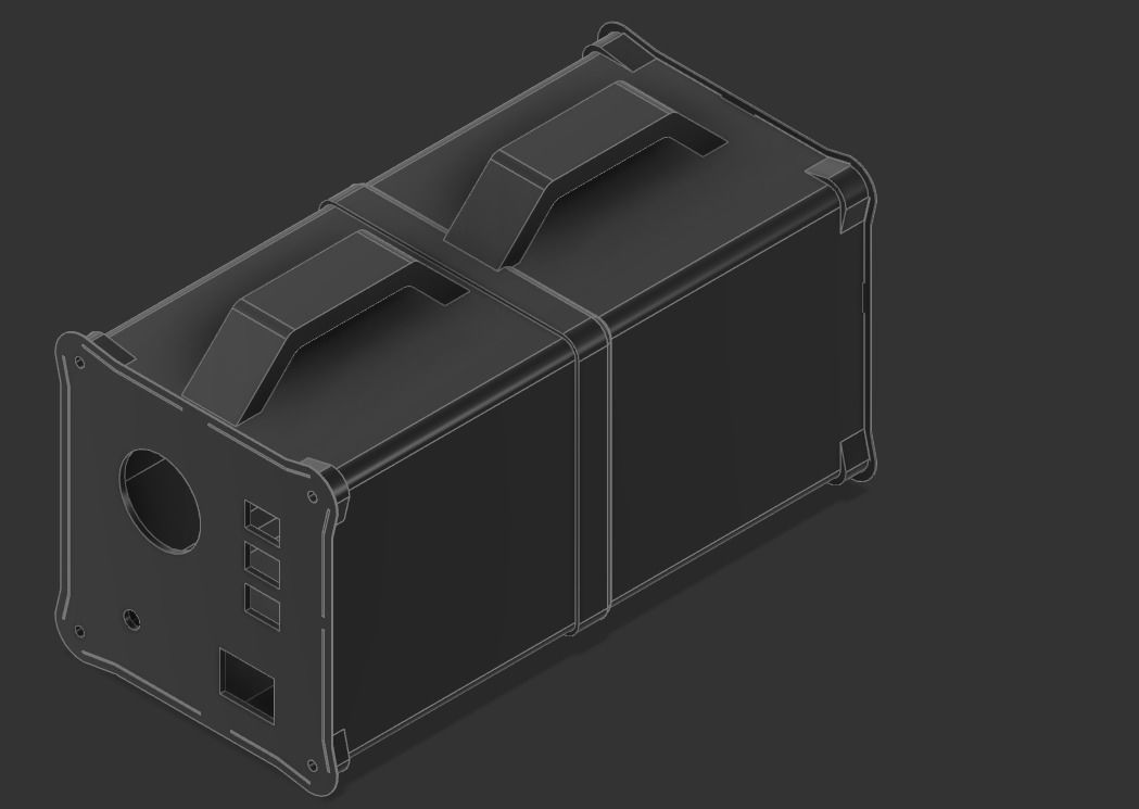 3D print model Battery Power Box CGTrader