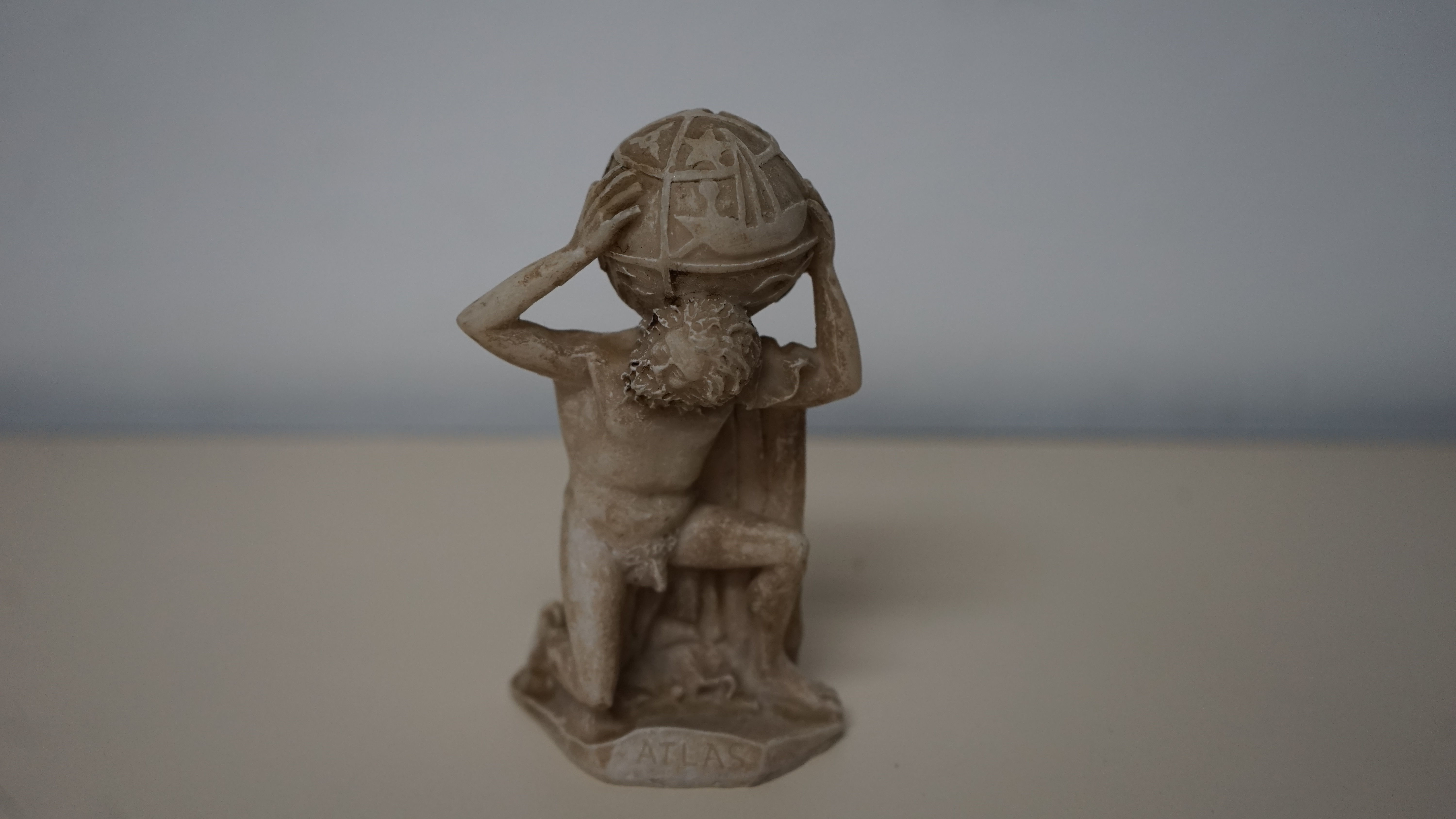 3D Atlas Greek God photogrametry | CGTrader
