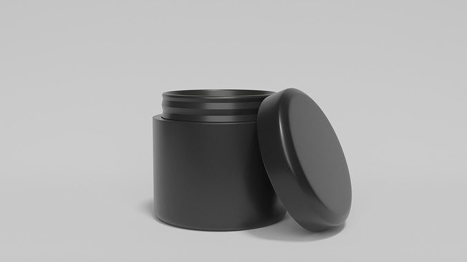 POMADE 3D Model plastic jar 3D model | CGTrader