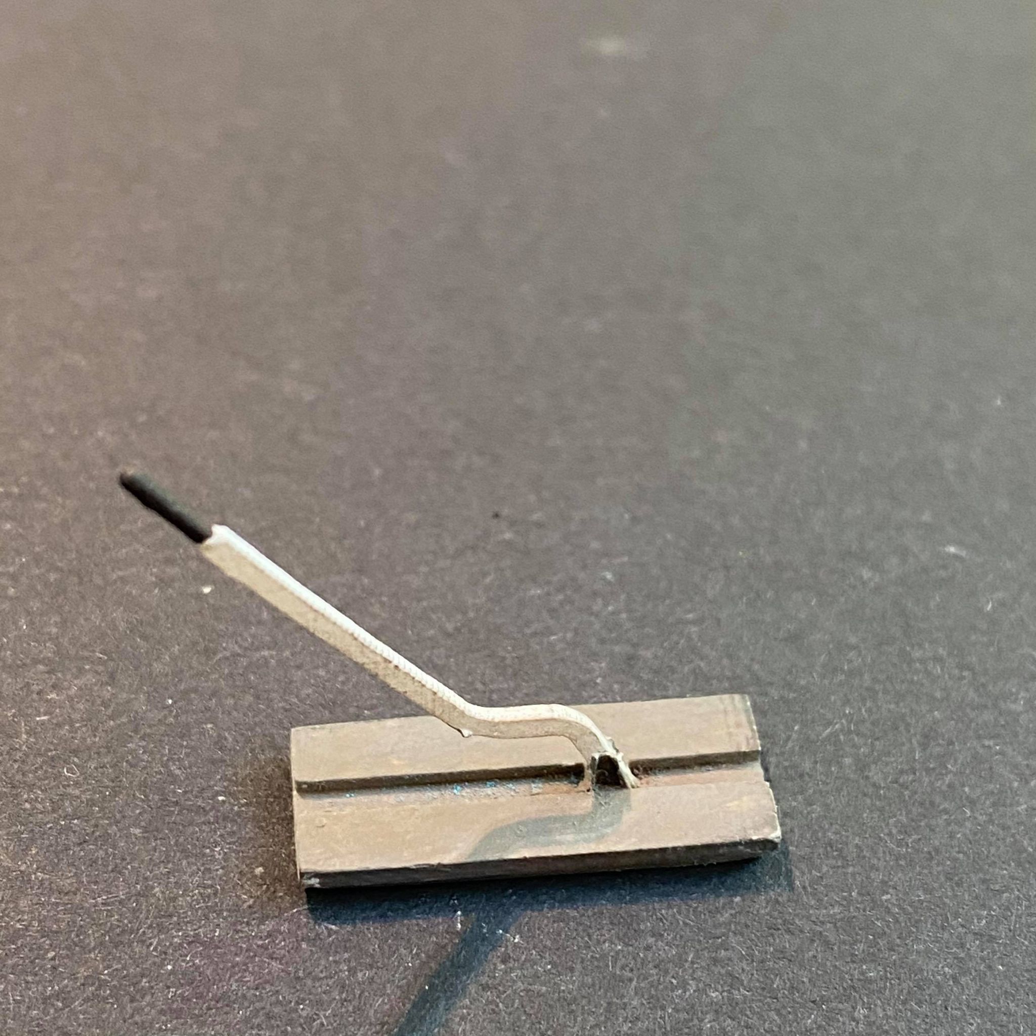 MANUAL POINT LEVER 7MM SCALE O GAUGE MODEL RAILWAY BUILDING 3D model 3D