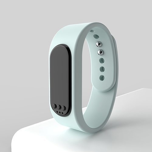 Smart wristband 3D model CGTrader