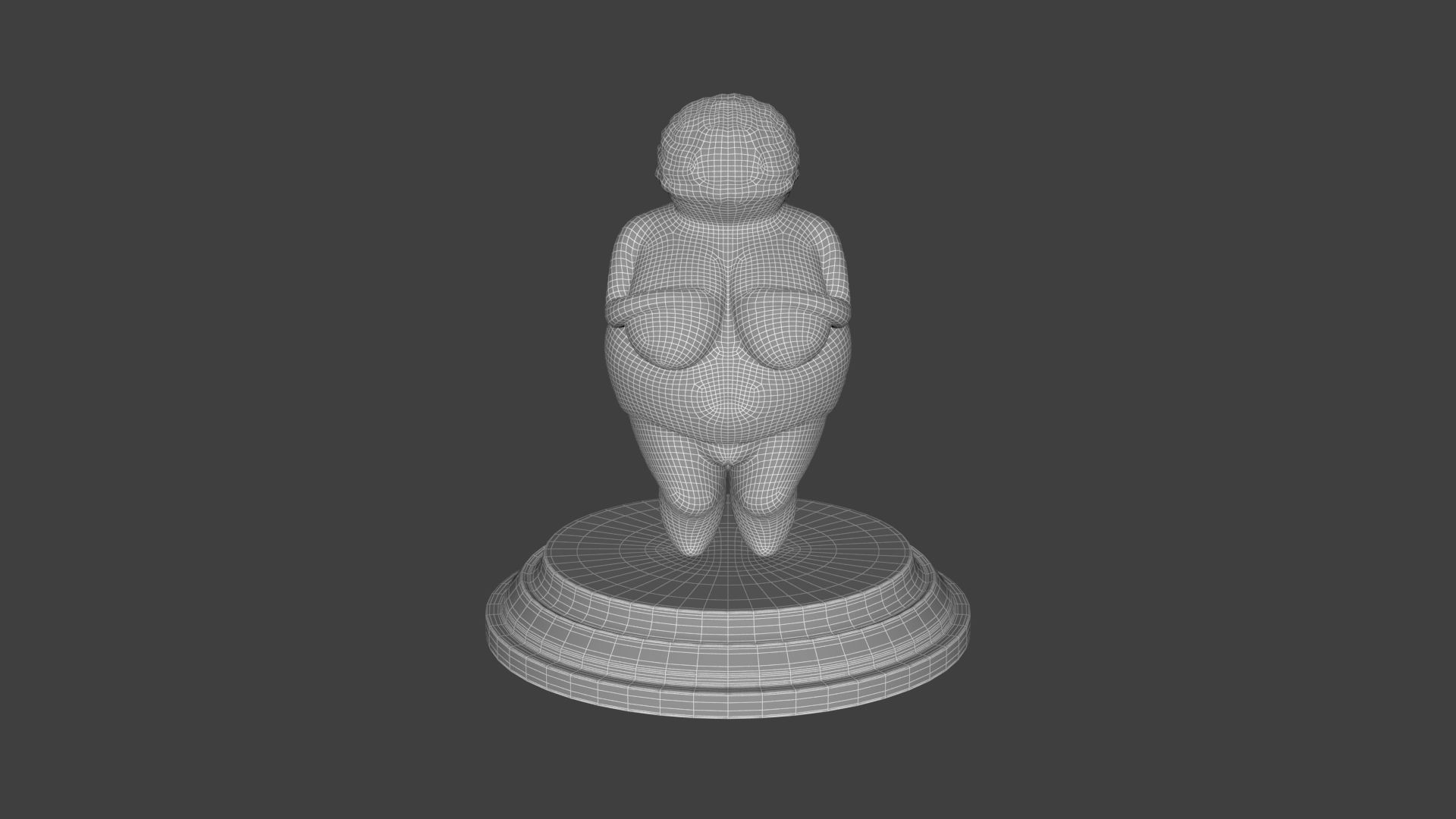 The Venus of Willendorf 3D model CGTrader
