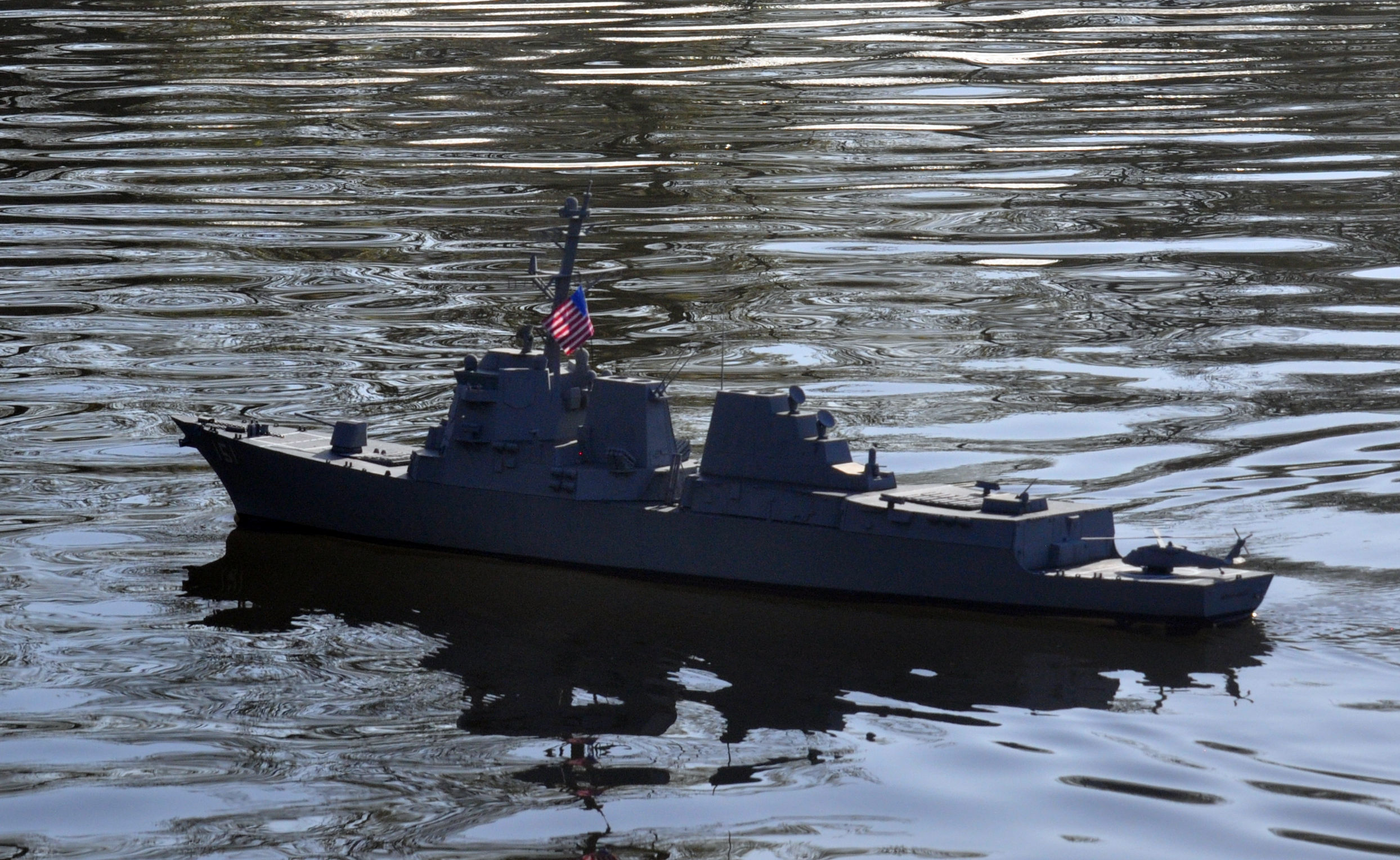 1 96 Arleigh Burke DDG RC Model Ship 3D model 3D printable | CGTrader
