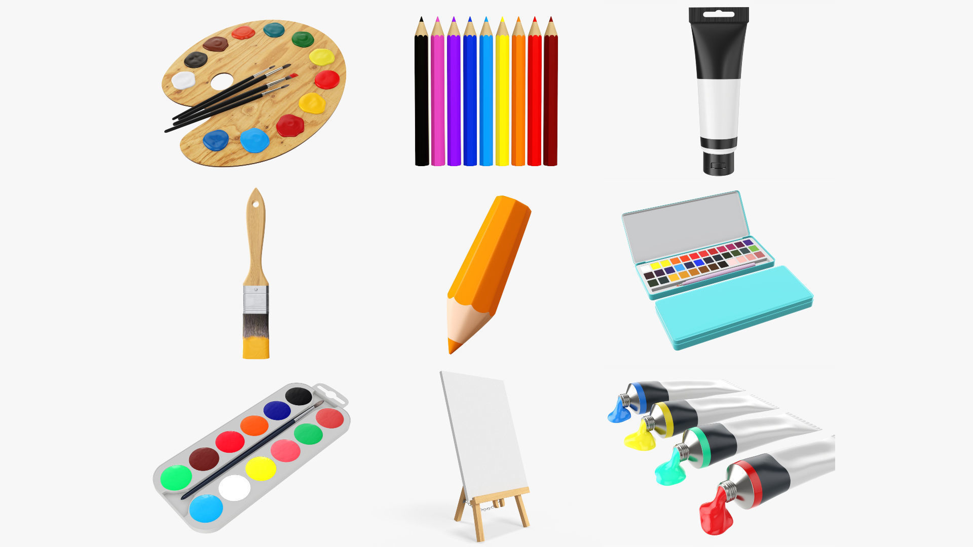 Art models 3D Model Collection CGTrader