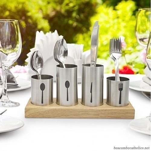 Rebrilliant Stainless Steel Flatware Caddy 3D model CGTrader