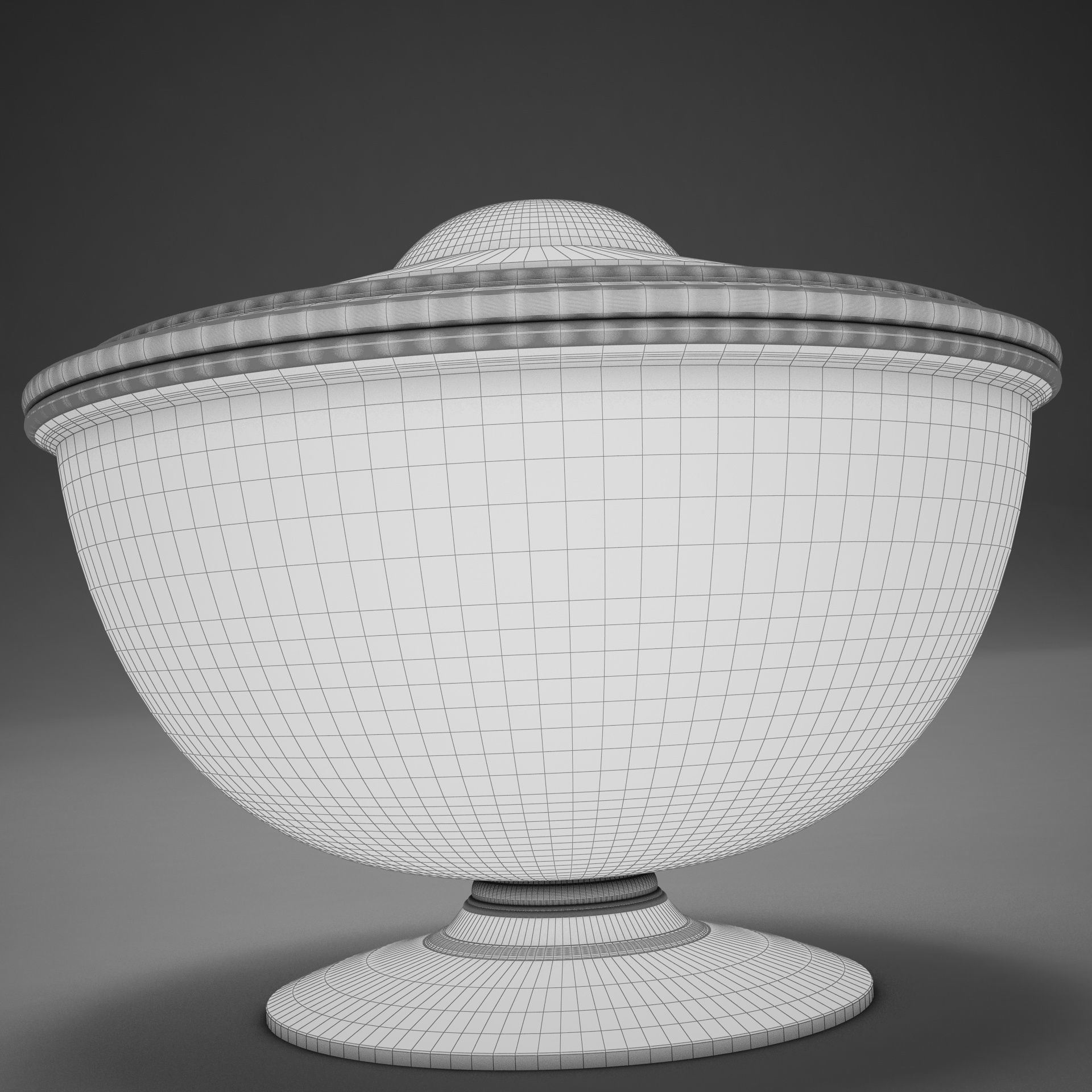 High Def Clasic Cremation Urn III 3D model CGTrader