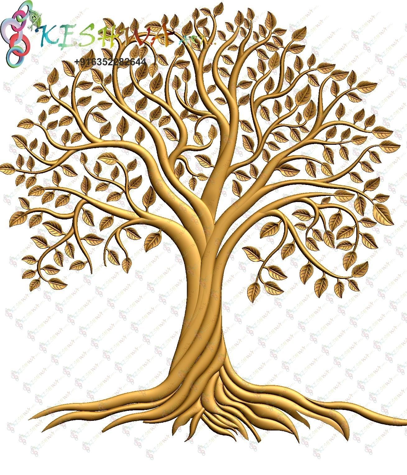 Tree stl model
