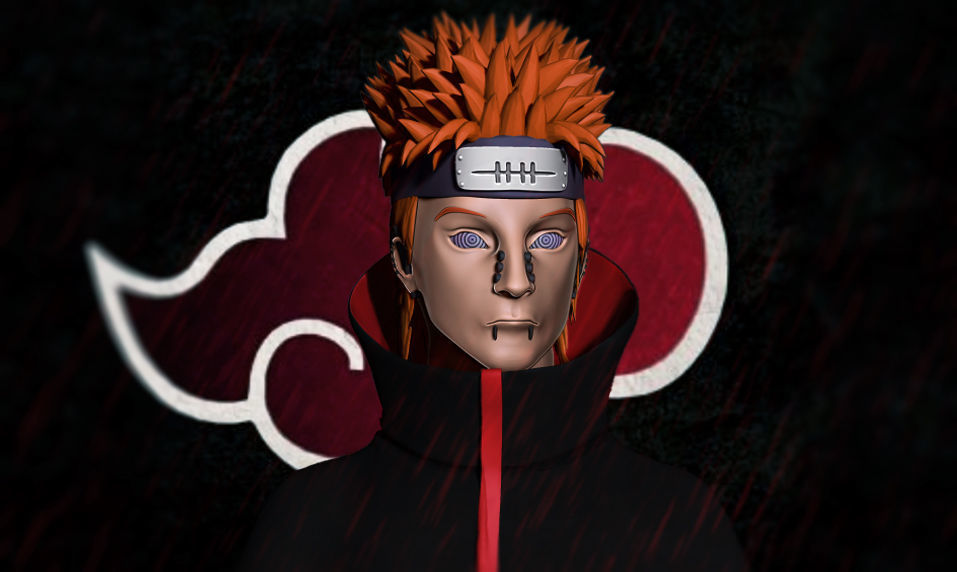 Pain - Yahiko from Naruto anime 3D model | CGTrader