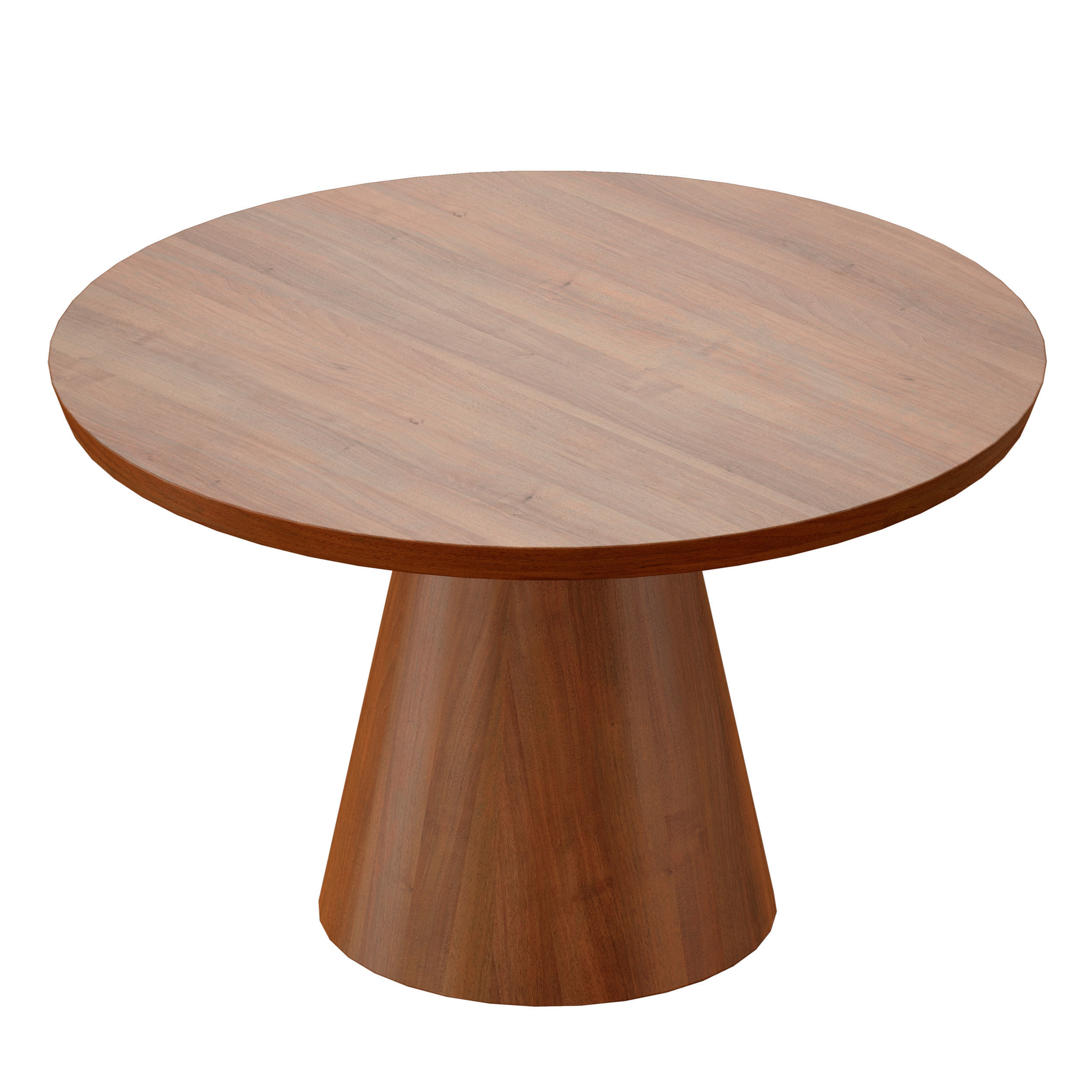 Revolve 48 Round Adjustable Height Dining Table Crate and Barrel 3D