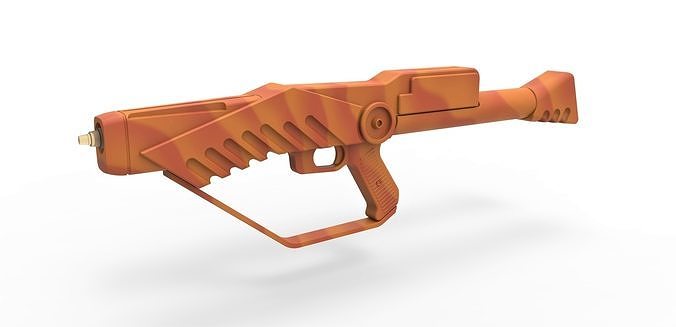 Suliban Rifle from Star Trek Enterprise TV series 3D model | CGTrader