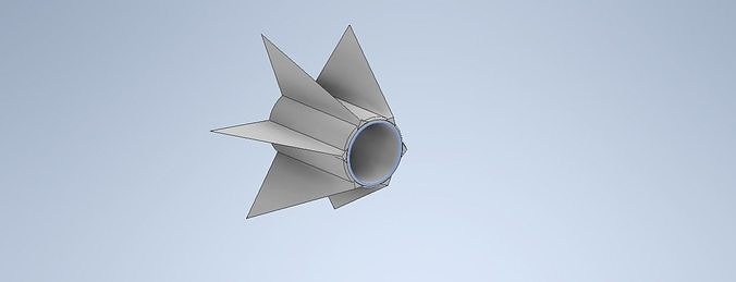 Rocket Model Fin free 3D model 3D printable | CGTrader