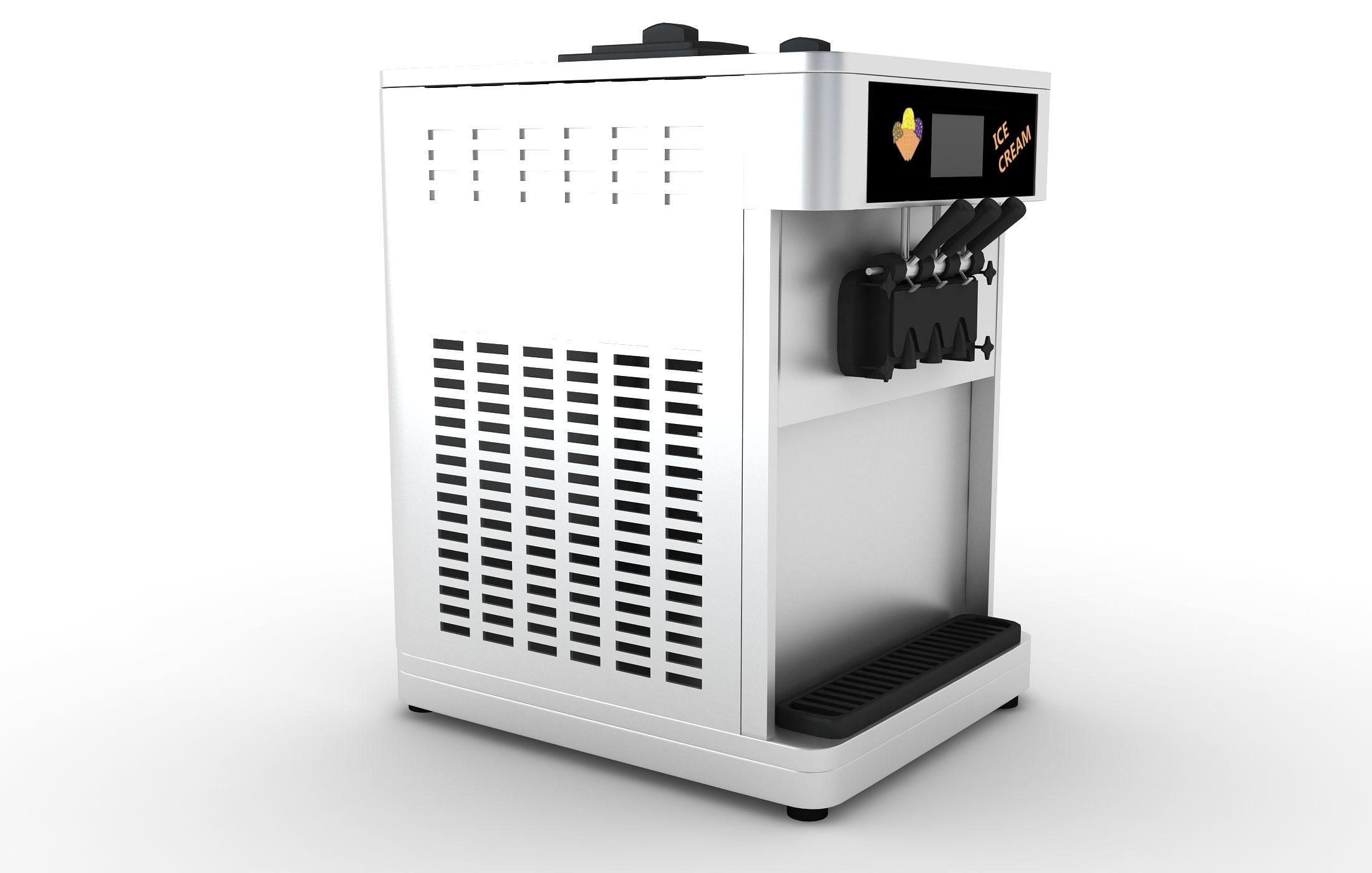 Ice Cream Dispenser 3D model CGTrader