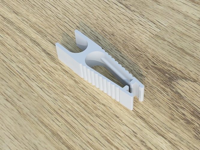 Fuse Puller Blade Fuse Removal Tool free 3D model 3D printable CGTrader