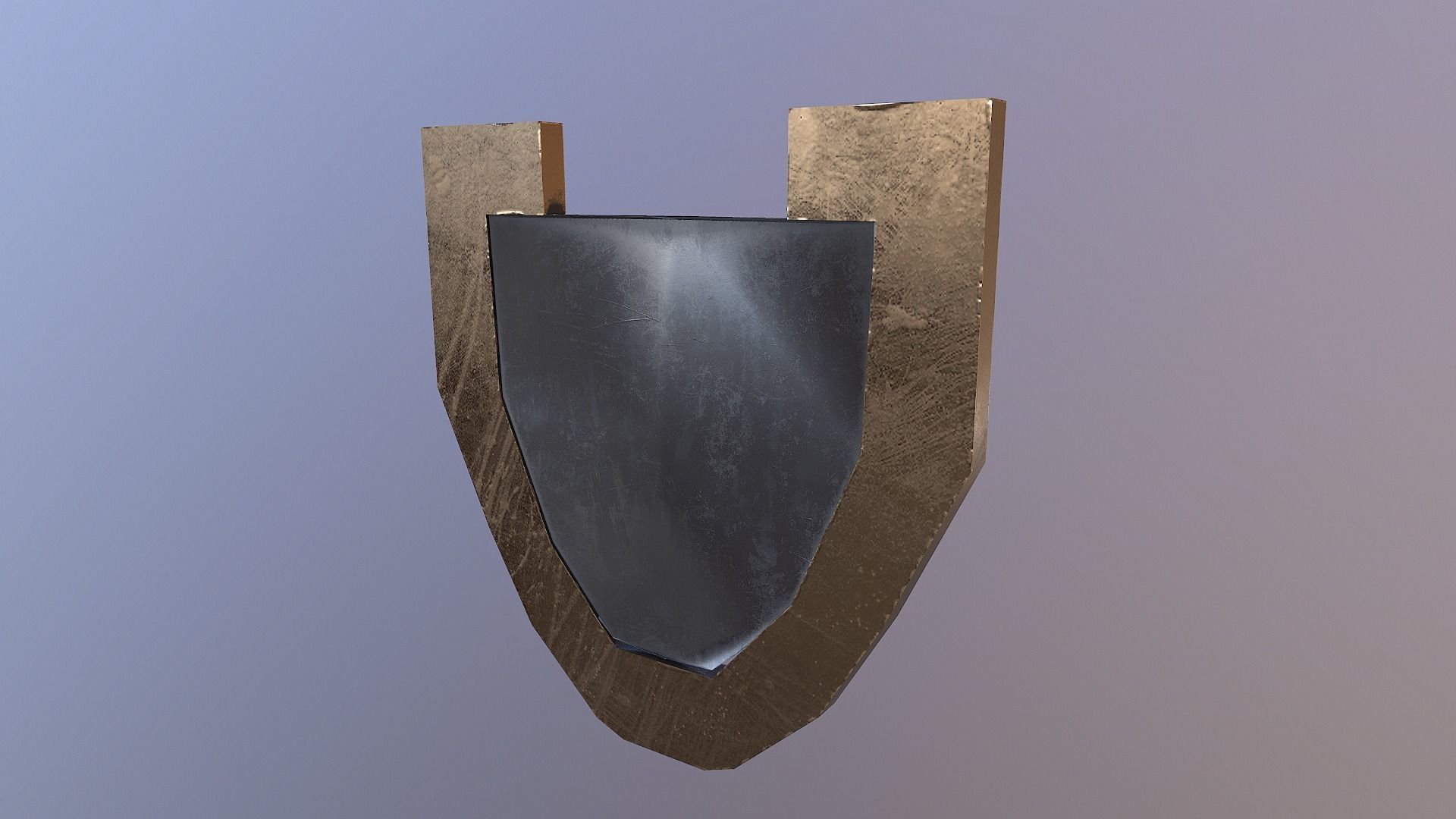 Low Poly Shield free VR / AR / low-poly 3D model | CGTrader