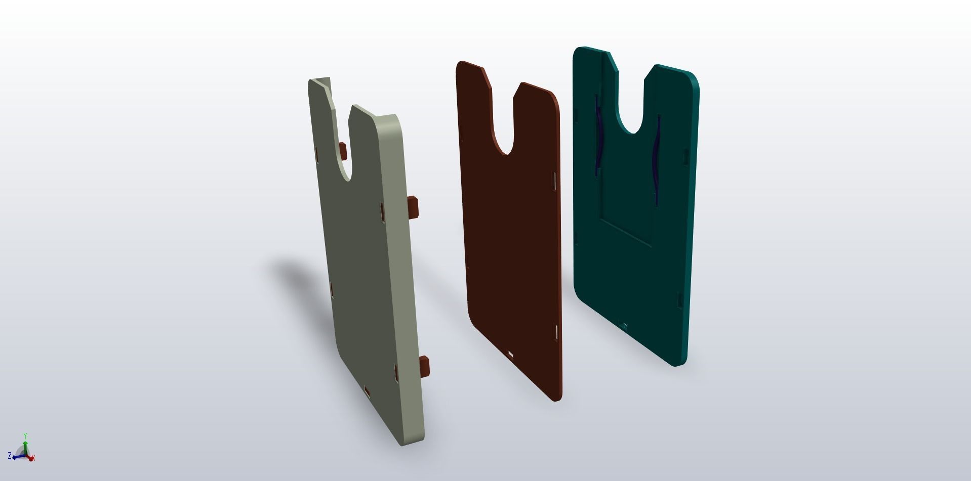 Card Holder 3D model 3D printable CGTrader
