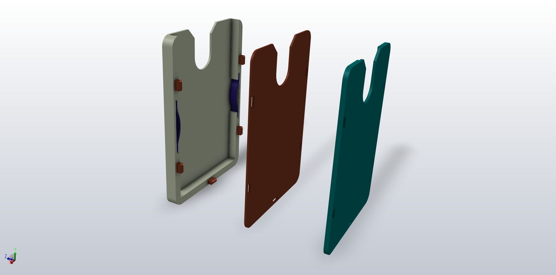 Card Holder 3D model 3D printable CGTrader