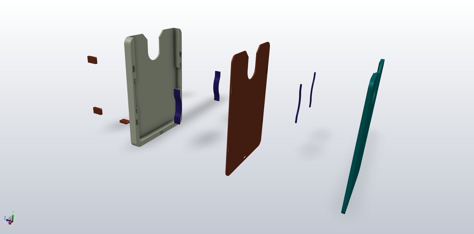 Card Holder 3D model 3D printable CGTrader