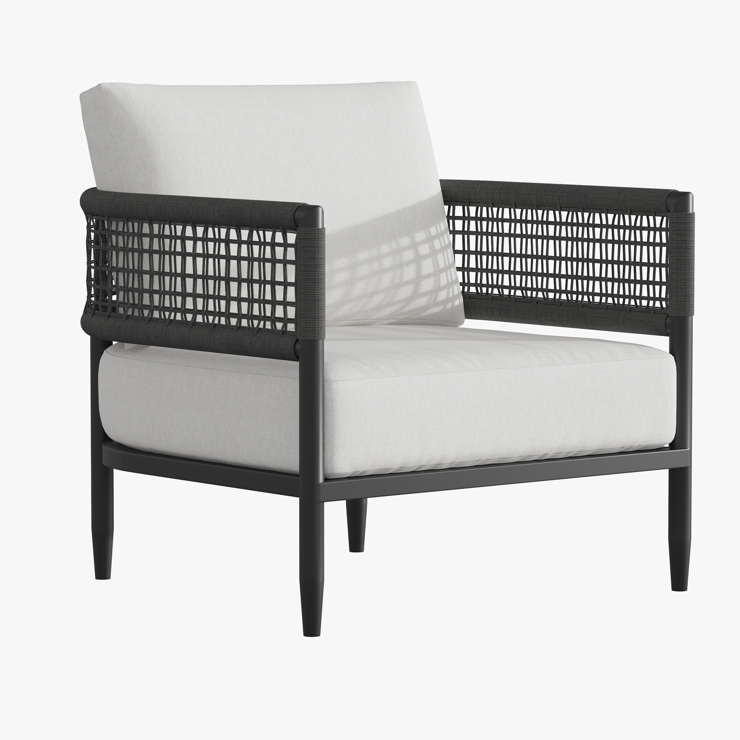 RH VERONA LOUNGE CHAIR 3D model CGTrader