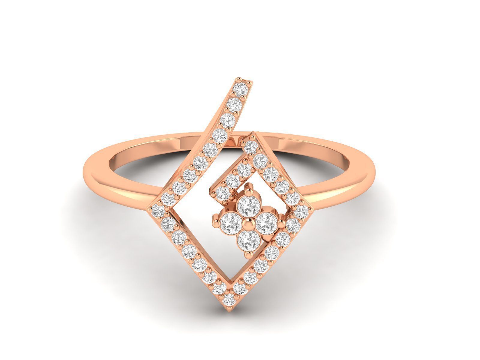 Women Ring 3dm stl render detail