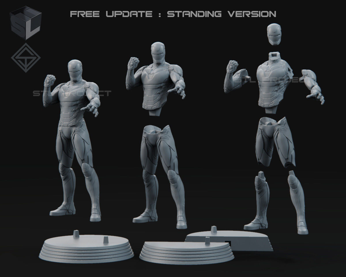 Iron Man - Mk 85 3D model 3D printable | CGTrader