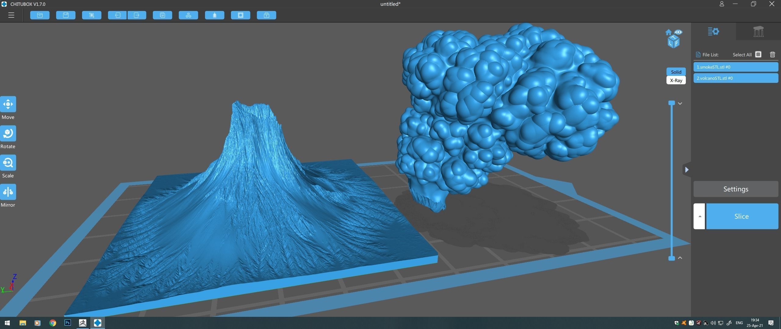 Volcano 3D model | CGTrader
