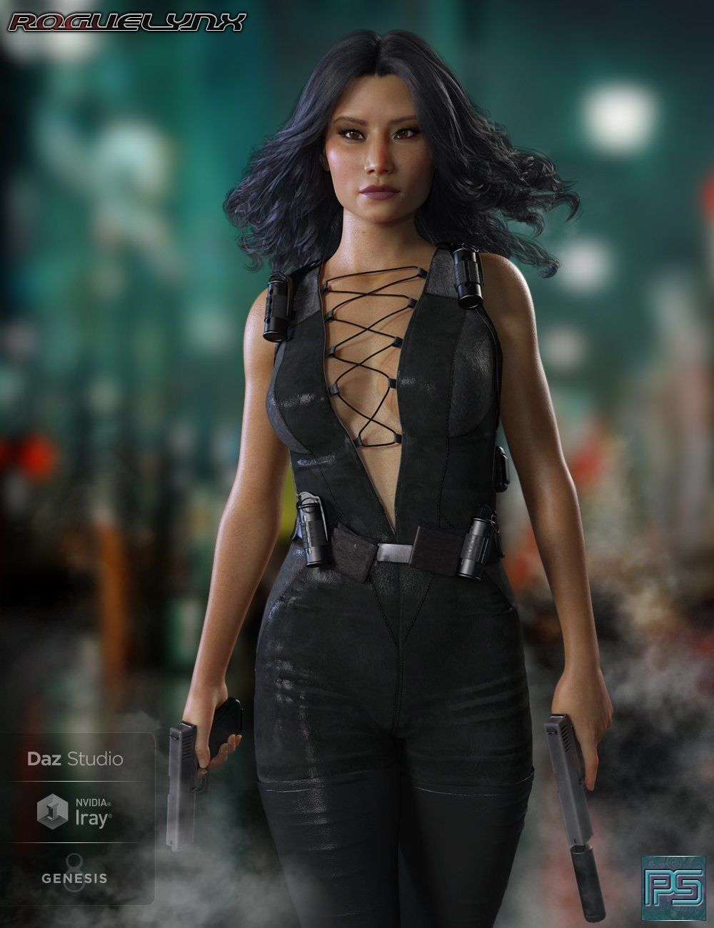 Rogue Lynx Outfit for Genesis 8 Females