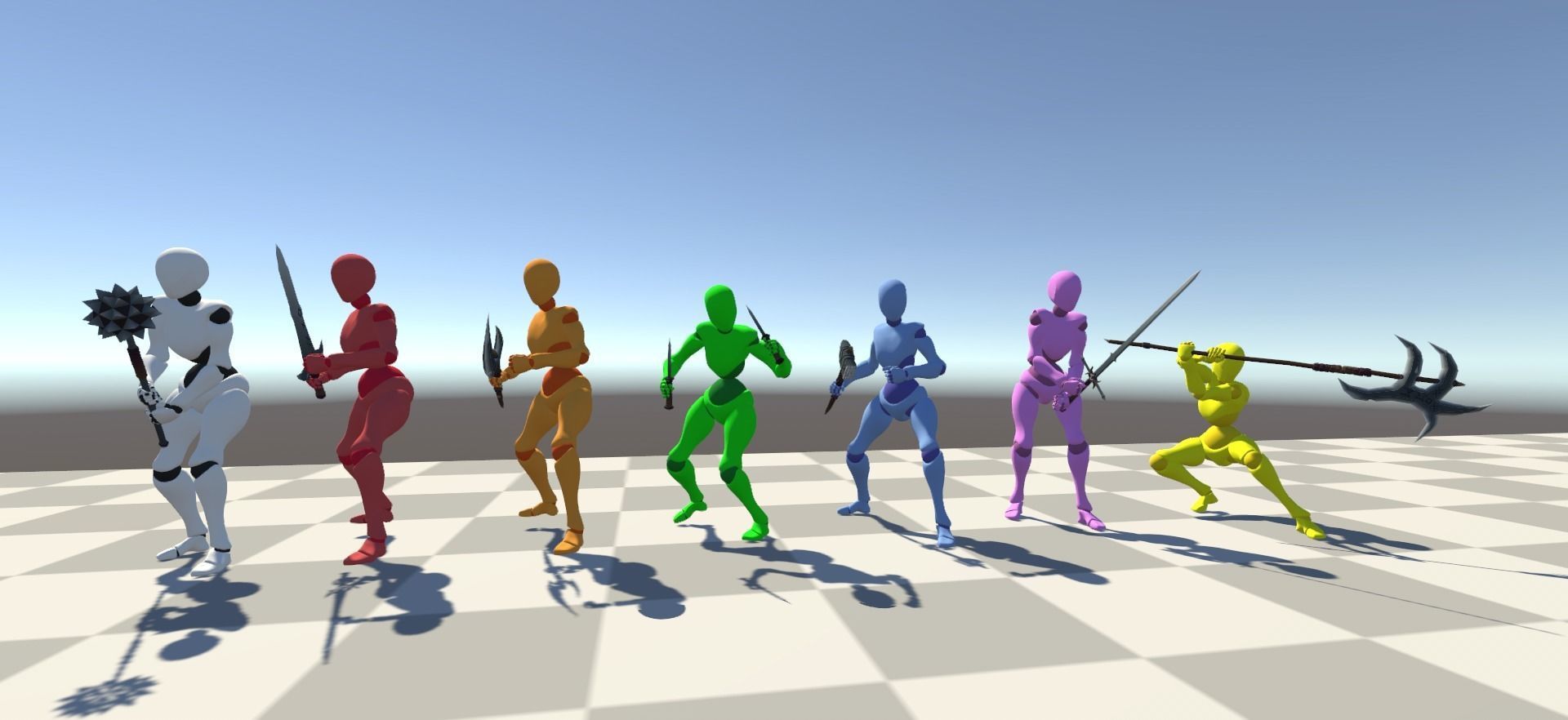 3D model Low-Poly Rune Themed Weapons Pack VR / AR / low-poly | CGTrader