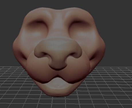 TOONY HYENA FURSUIT HEAD -Movable Jaw and Nose- 3D model 3D printable ...