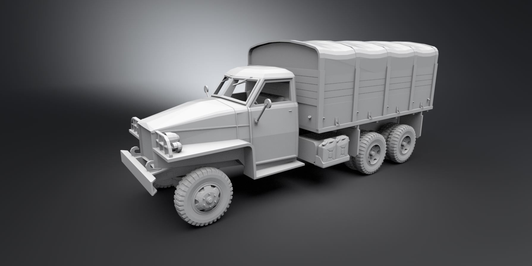 Studebaker US6 Scale model
