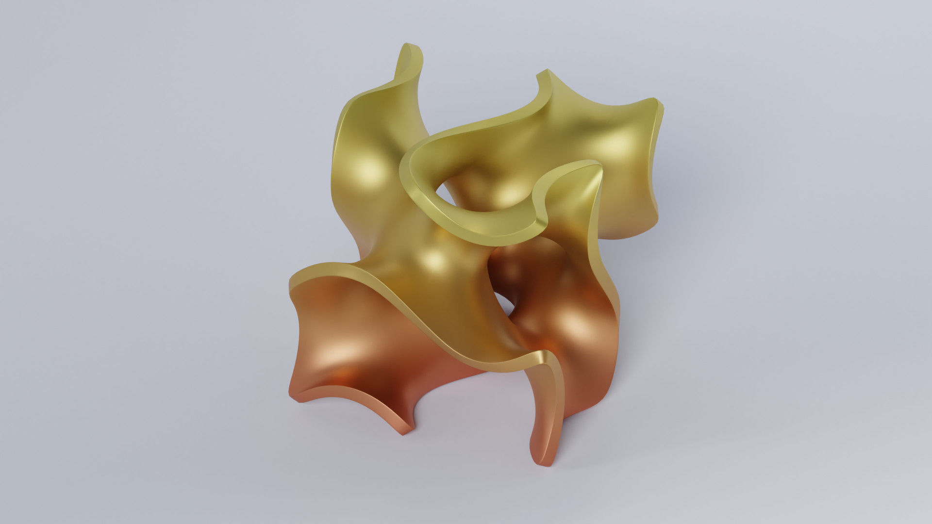 Abstract Shape Gyroid 3D model 3D printable | CGTrader