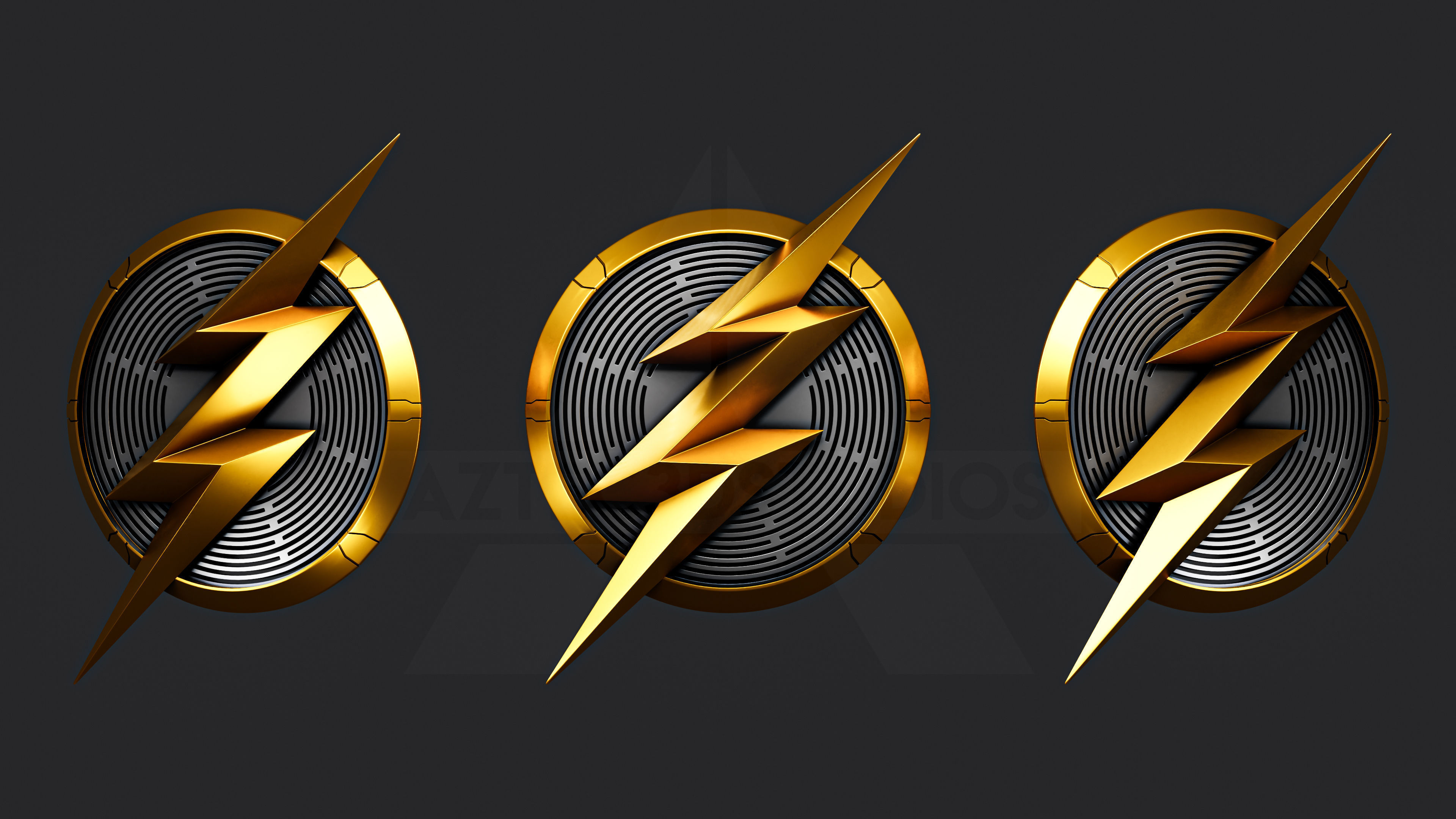 The Flash Ezra Miller 2022 Emblem for 3D Printing STL 3D model 3D ...