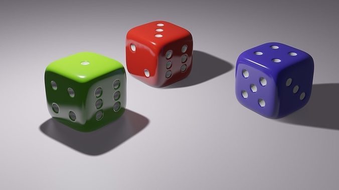 3D Simple Dice model
