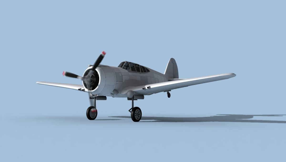 Curtiss P-36C Hawk Bare Metal