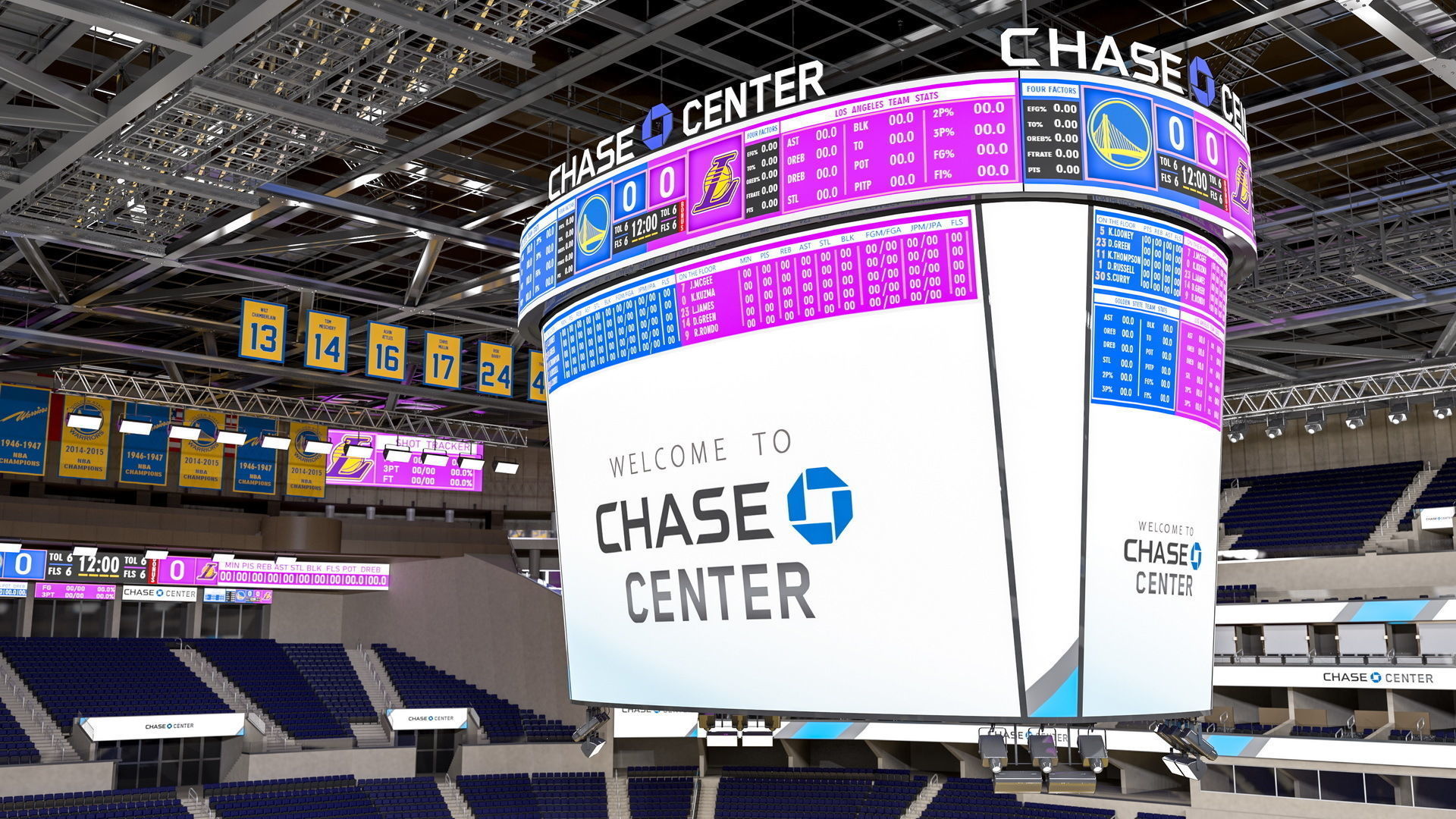 Chase Center Arena 3D model | CGTrader