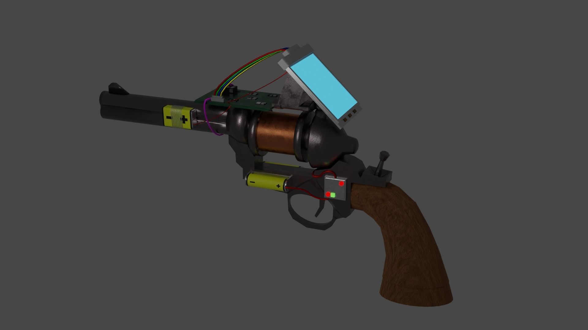 Tool Gun Gmod Garrys Mod free 3D model CGTrader