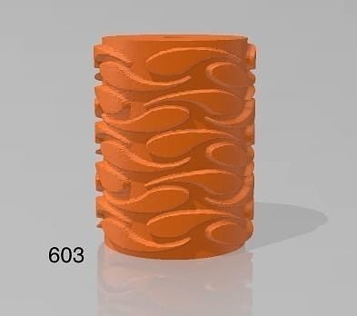 Repating clay tile cookie polimer clay pattern roll 3D model 3D ...