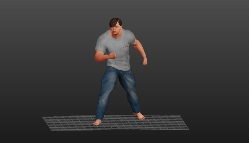 Body Builder Strong Man