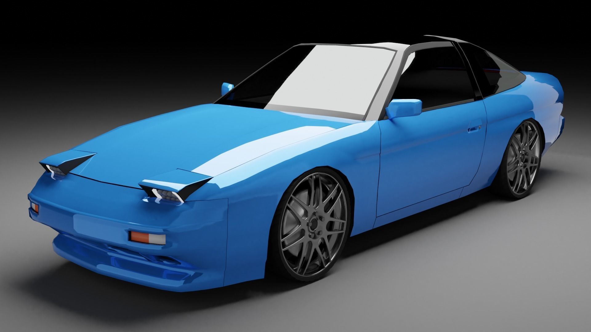 Nissan 180sx 3D model | CGTrader