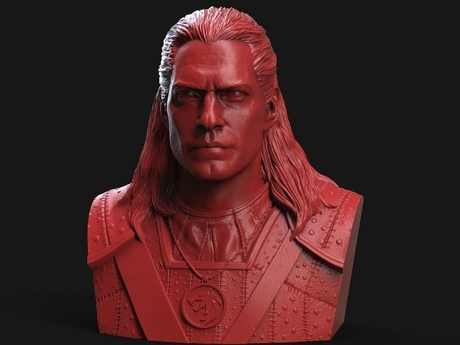 Geralt Of Rivia -The Witcher 3D model 3D printable | CGTrader