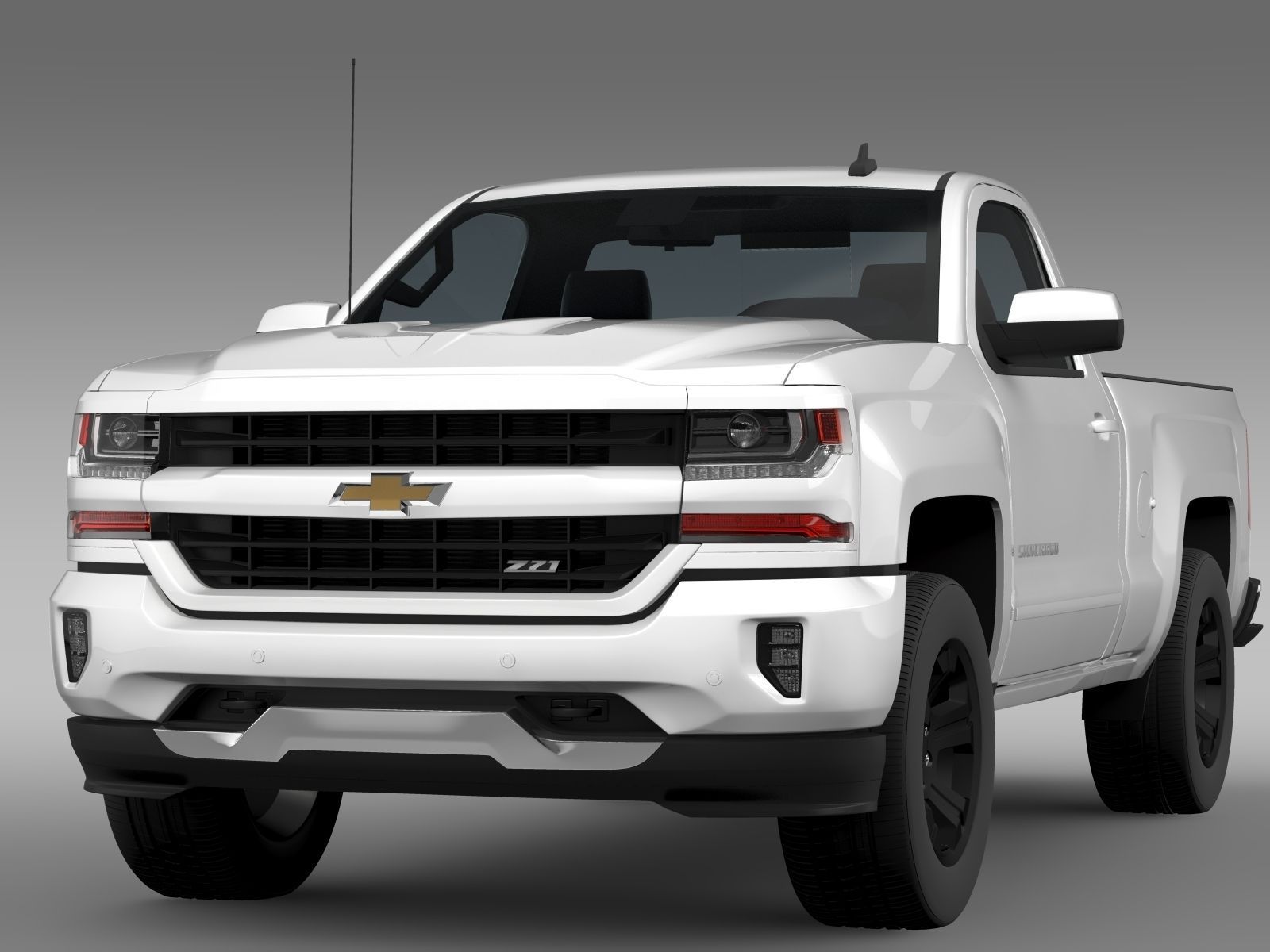 Chevrolet Silverado Lt Z71 Regular Cab Gmtk2 Standart Box 2017 Chevrolet Silverado Lt Z71 Regular Cab Gmtk2 Standart Box 2017 Model